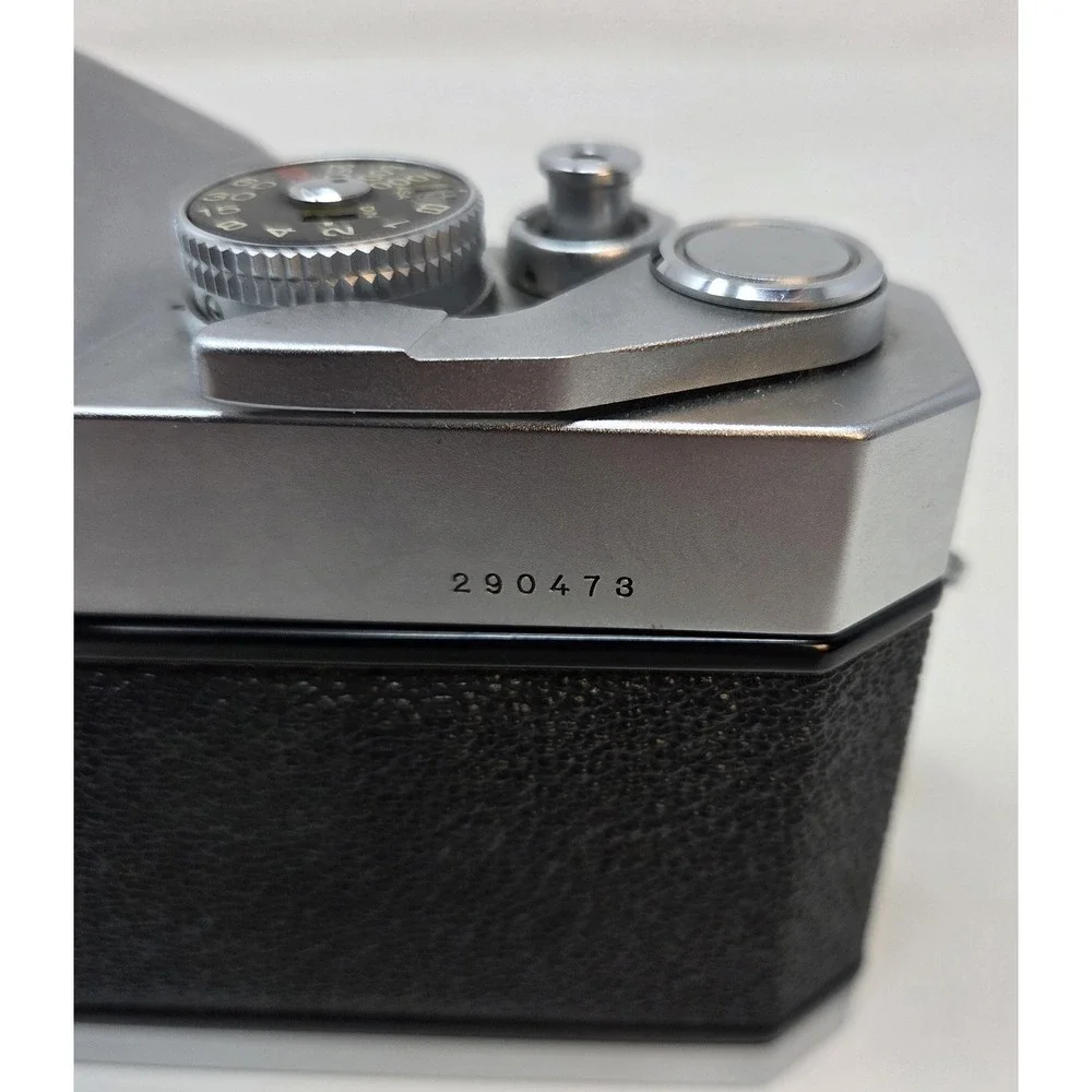 Konica Autoreflex T FTA 35mm SLR Camera Body Only Tested Shutter Works Japan